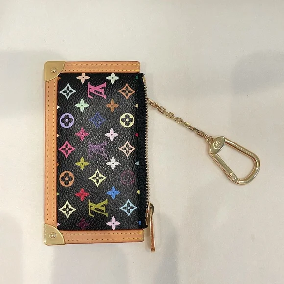 Louis Vuitton Multicolor Pochette Cles - Picture 4 of 14